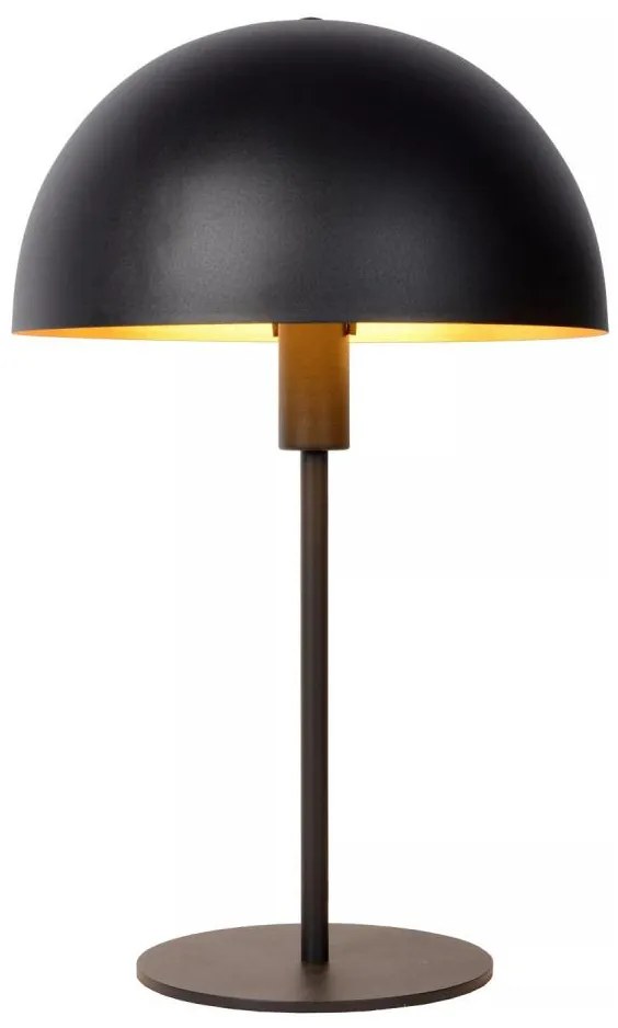 Lampă de masă Lucide 45596/01/30 SIEMON 1xE14/25W/230V negru