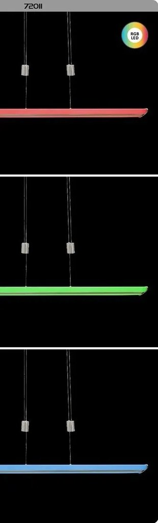 Lustra LED smart cu LED RGB si telecomanda Temperius