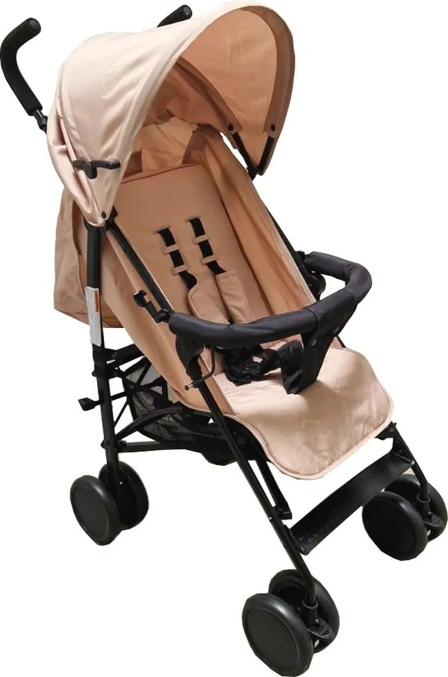 Carucior sport tip umbrela Baby Care™ PRO 818B, Spatar reglabil in 7 trepte, Pozitie somn, Amortizoare, Frana picior, Pliabil, Beige