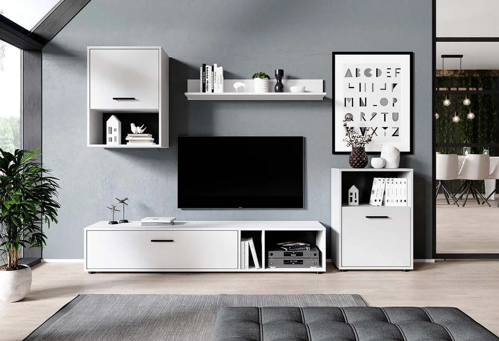 Mobilier living Hally (Alb). 1033152