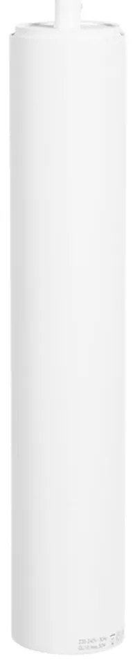 Lampă suspendată de design albă, incl. adaptor de șină monofazat - Slimline Tuba Small