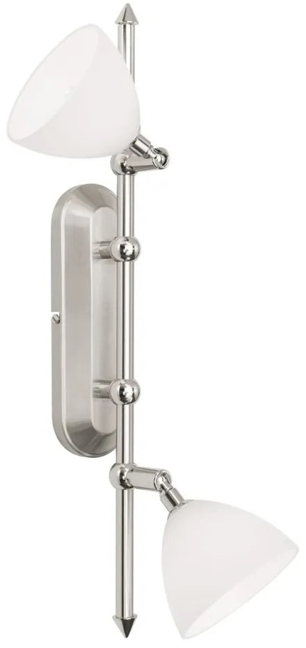 Aplica de perete sau tavan design modern OPALDESIGN 2L, satin