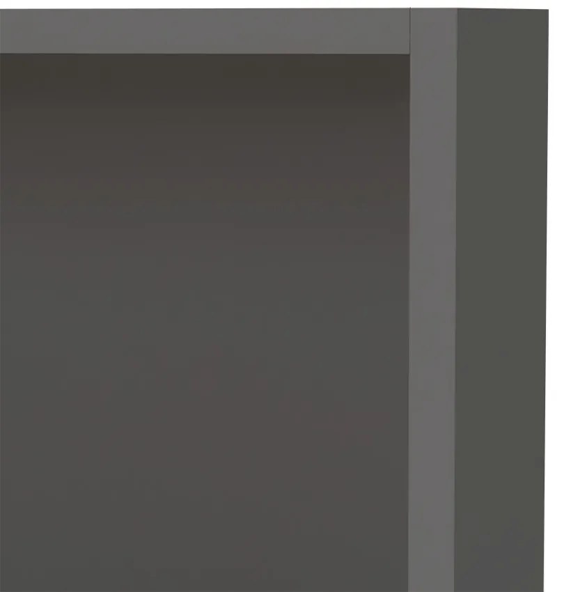 Boxie dulap de perete deschis 40x40x27 cm antracit