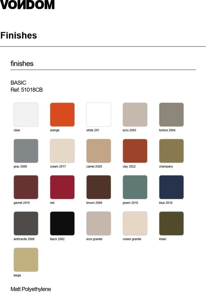 Masa de exterior / interior design modern premium VERTEX 90x90cm