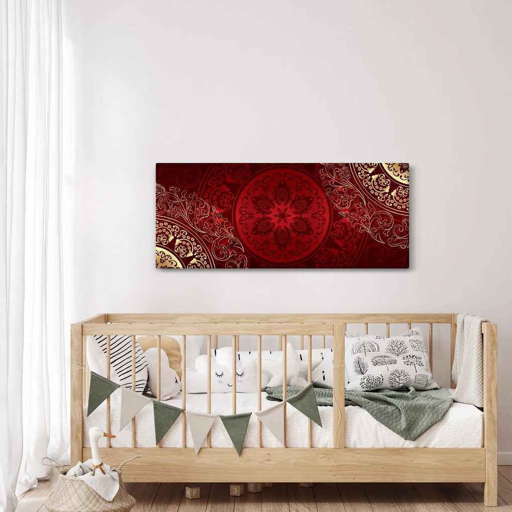 Tablou - Mandale aurii (120x50 cm)