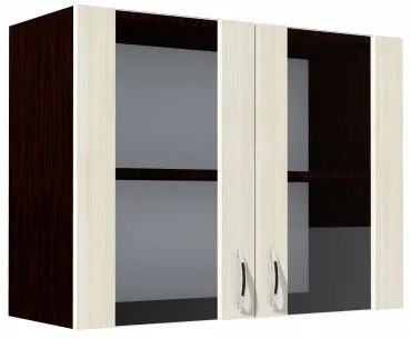 Corp superior vitrina 80 cu 2 usi Sofia ladin