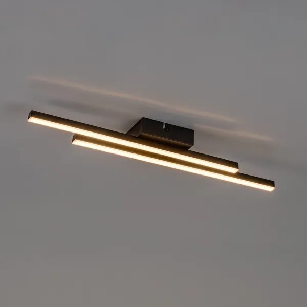 Rabalux 71527 - Plafonieră LED LIRIEN LED/12W/230V 3000K neagră