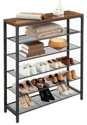 Pantofar DAVOR maro/negru