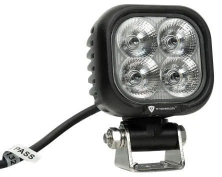 Proiector LED auto BLACK LED/40W/10-30V IP69 5700K unghiular