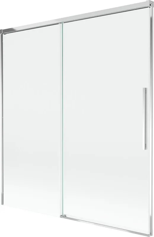 Mexen Rox paravan de baie cu 2 aripi glisante 150 x 150 cm, transparent, crom - 8C9-150-001-01-00