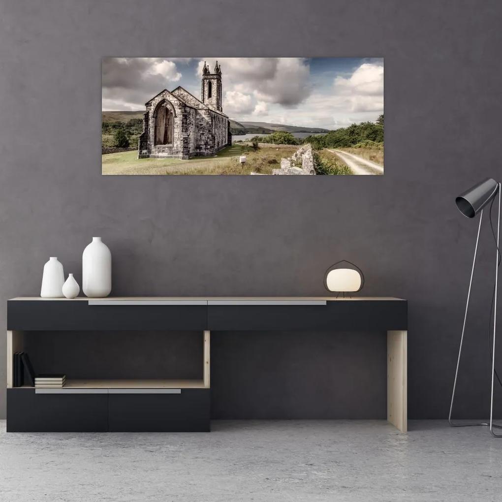 Tablou - Biserica irlandeză (120x50 cm), în 40 de alte dimensiuni noi