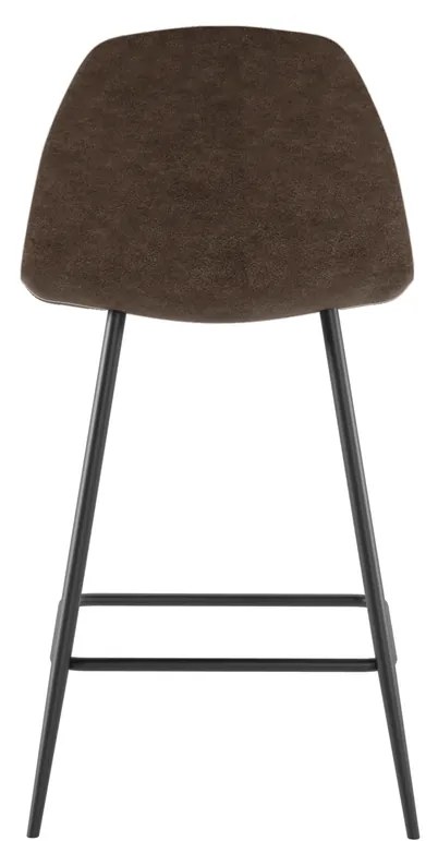 STONES Scaun din piele ecologică 42cm X 52cm H. 93cm | Aosom Romania