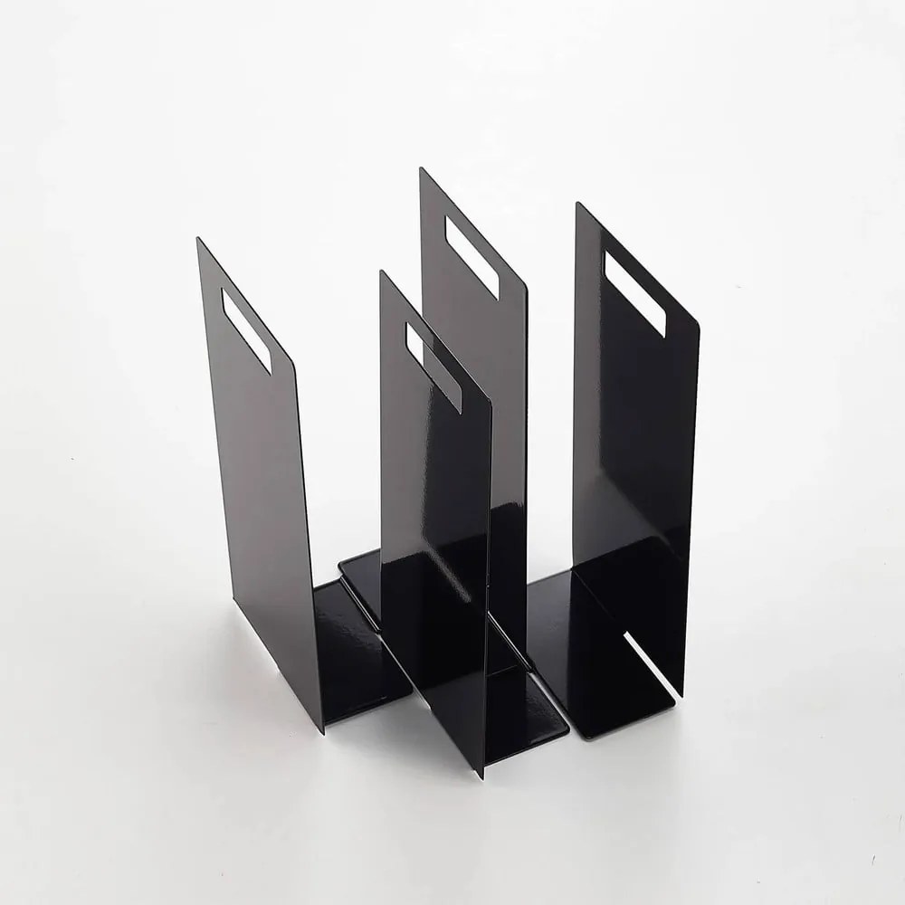 Suporturi pentru prosoape negre 2 buc. din metal Tower – YAMAZAKI