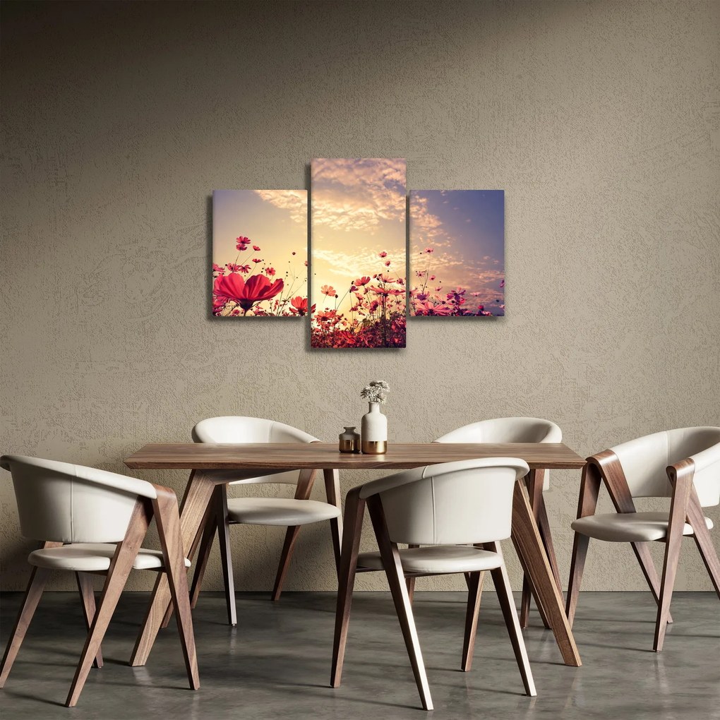 Tablou - Lunca cu flori (90x60 cm)