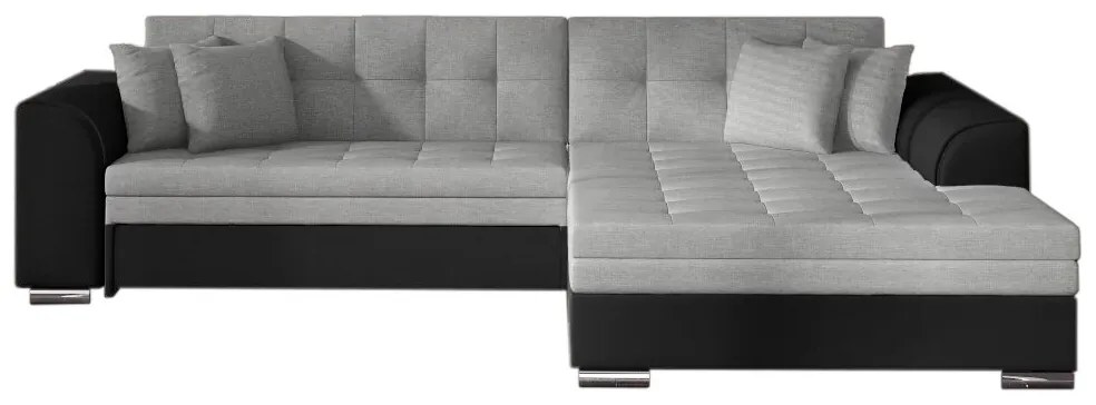 Supermobel Colțar extensibil SORENTO, 294x80x196, sawana21/madryt14 (soft11), dreapta