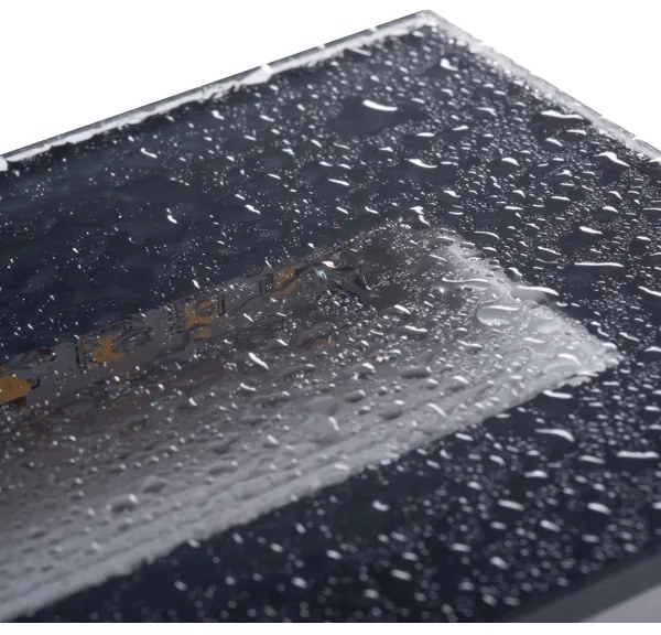 Corp de iluminat LED încastrat GLASI LED/3W/230V 4000K IP44 negru Kanlux 33695