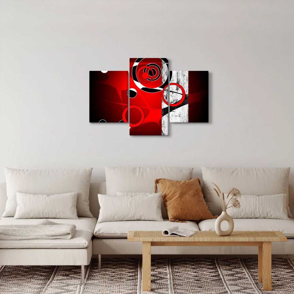 Tablou cu abstracție (90x60 cm)