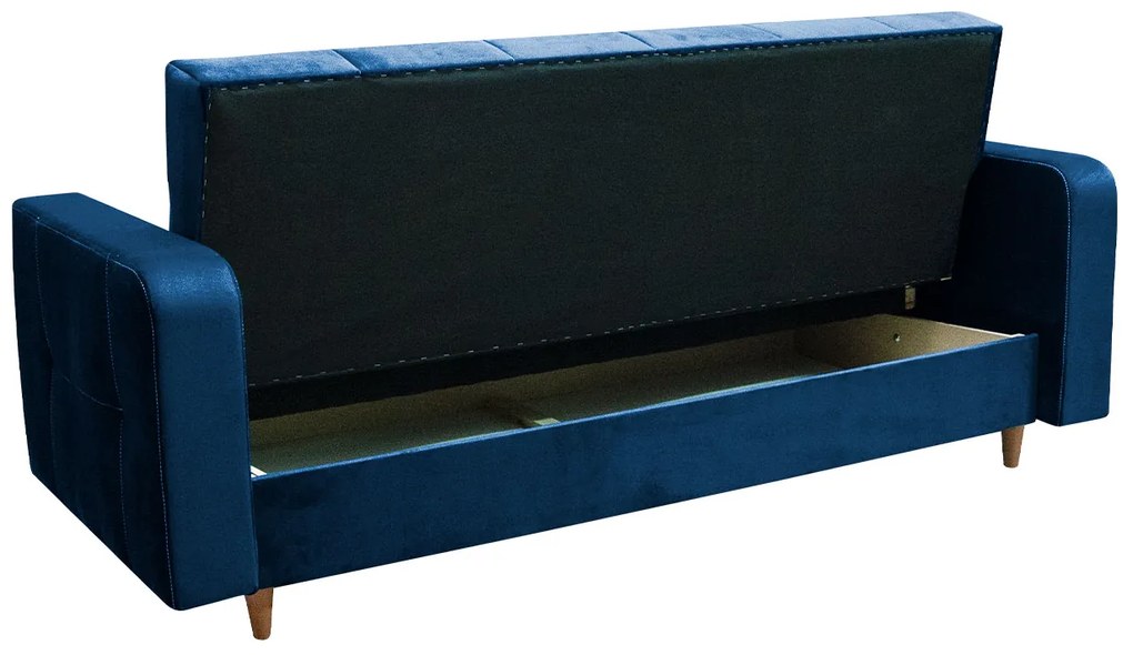 Canapea extensibilă Solvetana (Gri închis) (cu sp. depozitare). Promo -17%. 1105627