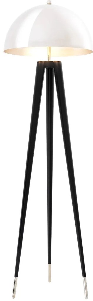 Lampadar design LUX Coyote negru/ nickel 113888 HZ