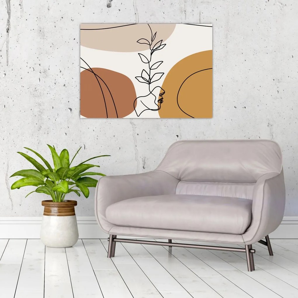 Tablou - Forme Boho (70x50 cm)