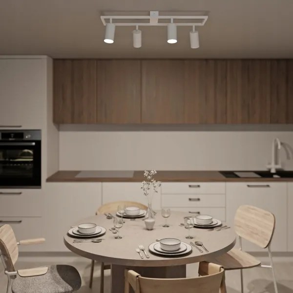 Spot 4xGU10/30W/230V alb