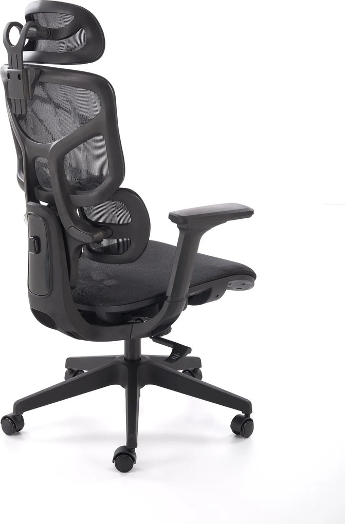 Scaun de birou ergonomic Macar - negru