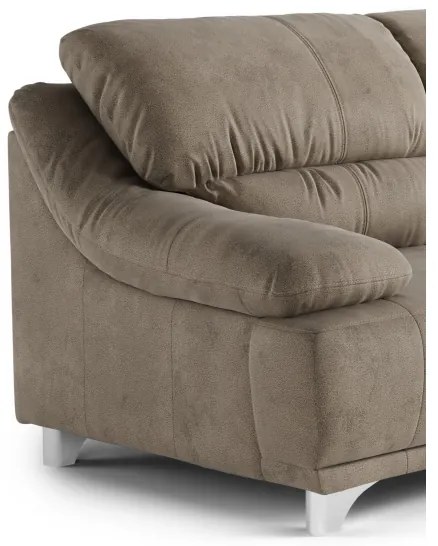 Canapea trei locuri RIMINI, maro