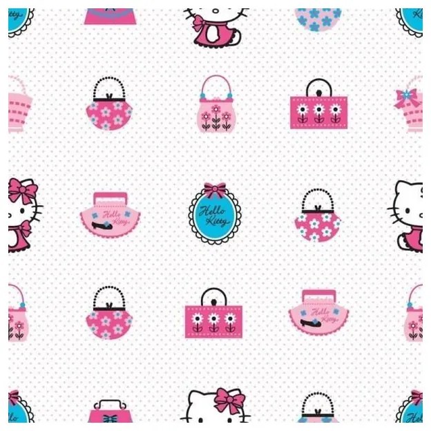 Decofun - Rola tapet 10 x 0,52m Hello Kitty Fashion