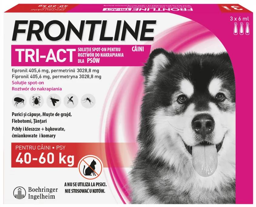 Frontline Tri-Act - XL - 3 Pipete Antiparazitare