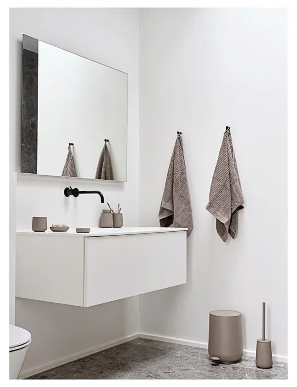 Perie WC maro din gresie ceramică Nova One – Zone