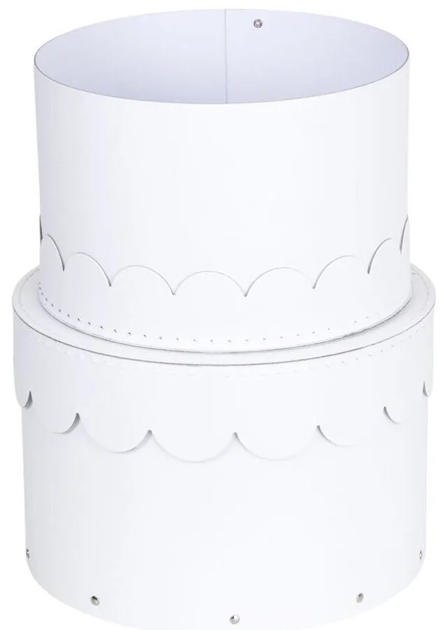 Cutii de depozitare 2 buc. din carton cu capac Wilma – Bigso Box of Sweden