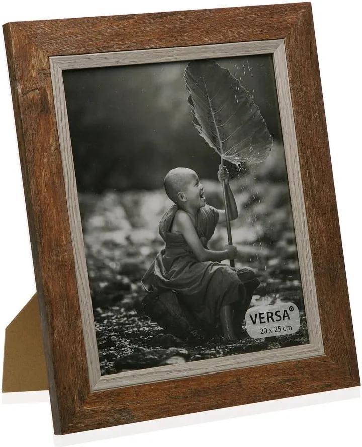 Ramă foto din lemn pentru fotografie Versa Madera Marron, 27,5 x 32,5 cm