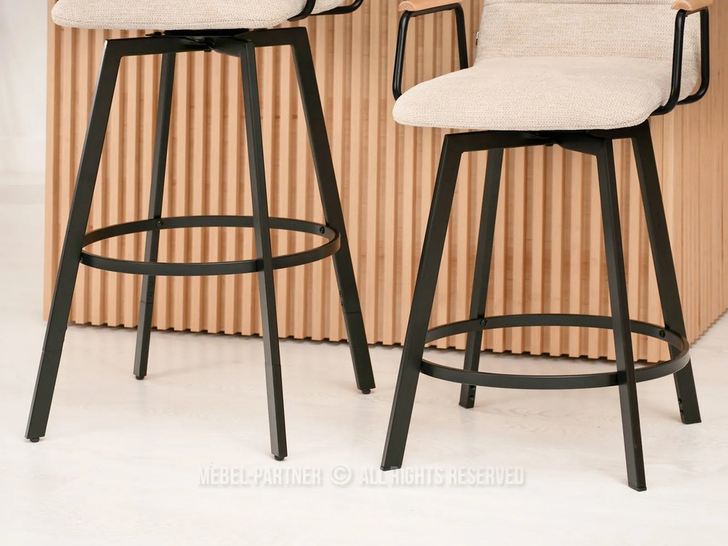 Scaun Henrich (crem + negru). 1110627