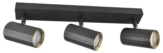 Spot NICEA 3xGU10/10W/230V negru