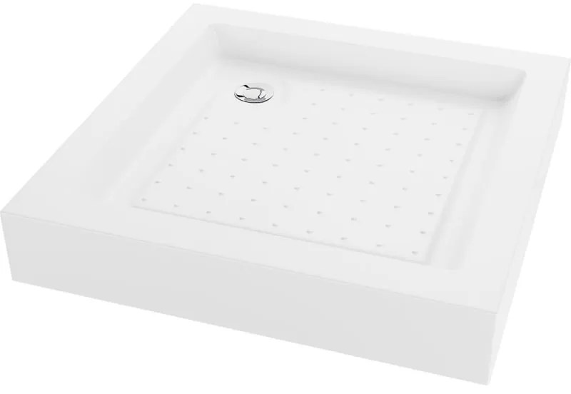 Mexen Rio cadă pentru duș pătrată 70 x 70 cm, Albă - 45107070