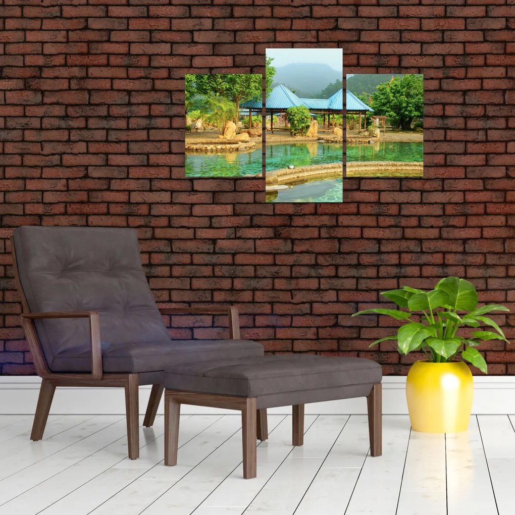 Shanghai hotel park (90x60 cm)