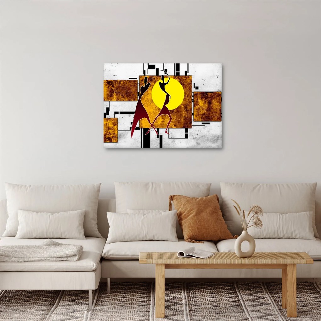 Tablou cu pictură epochală străveche (70x50 cm)