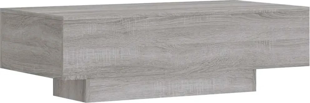 vidaXL Măsuță de cafea, gri sonoma, 100x49,5x31 cm, lemn prelucrat