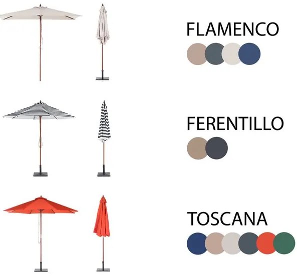 Set mobilier de grădină Tiarra (lemn deschis) . 1076326