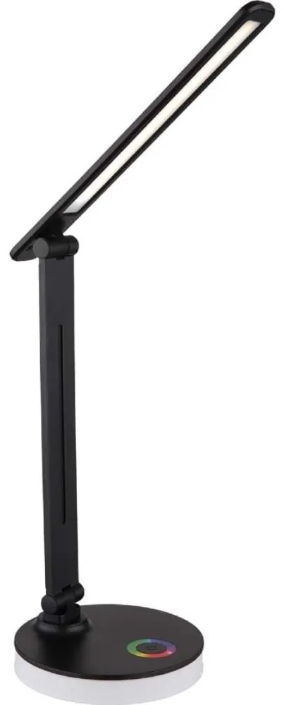 Globo 58445B - Lampă de birou LED RGBW dimabilă GERALDO LED/5W/230V + LED/2W