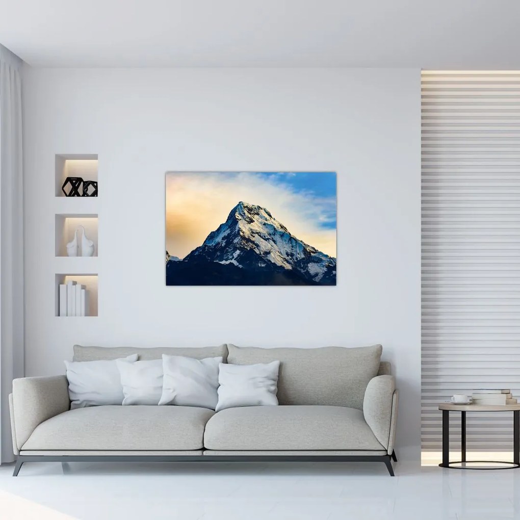 Tablou cu munții înzăpeziți, Nepal (90x60 cm)