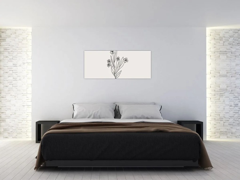 Tablou - Floare de pajiște N⁰1 (120x50 cm)