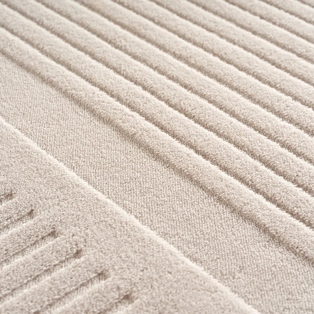 Covor tip traversă crem lavabil 80x250 cm Pompei 1612 – Ayyildiz Carpets