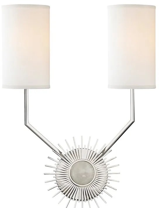 Aplica de perete design deosebit BORLAND nichel lucios