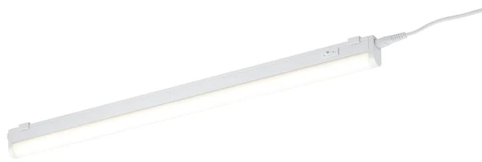Aplică de perete albă LED (lungime 51 cm) Ramon – Trio