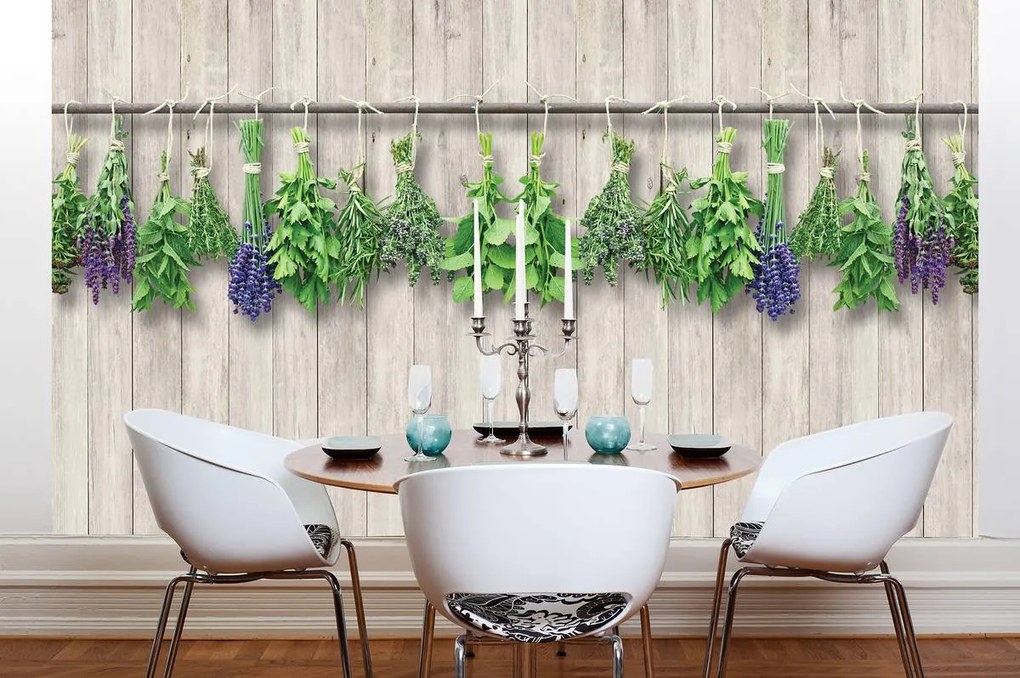 Fototapet - Plante - bej (152,5x104 cm)