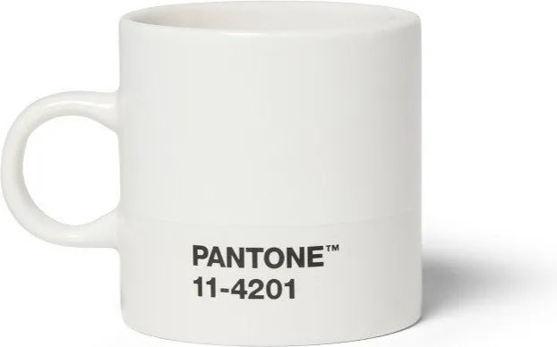 Ceașcă espresso ceramică albă 120 ml Cloud Dancer - Pantone
