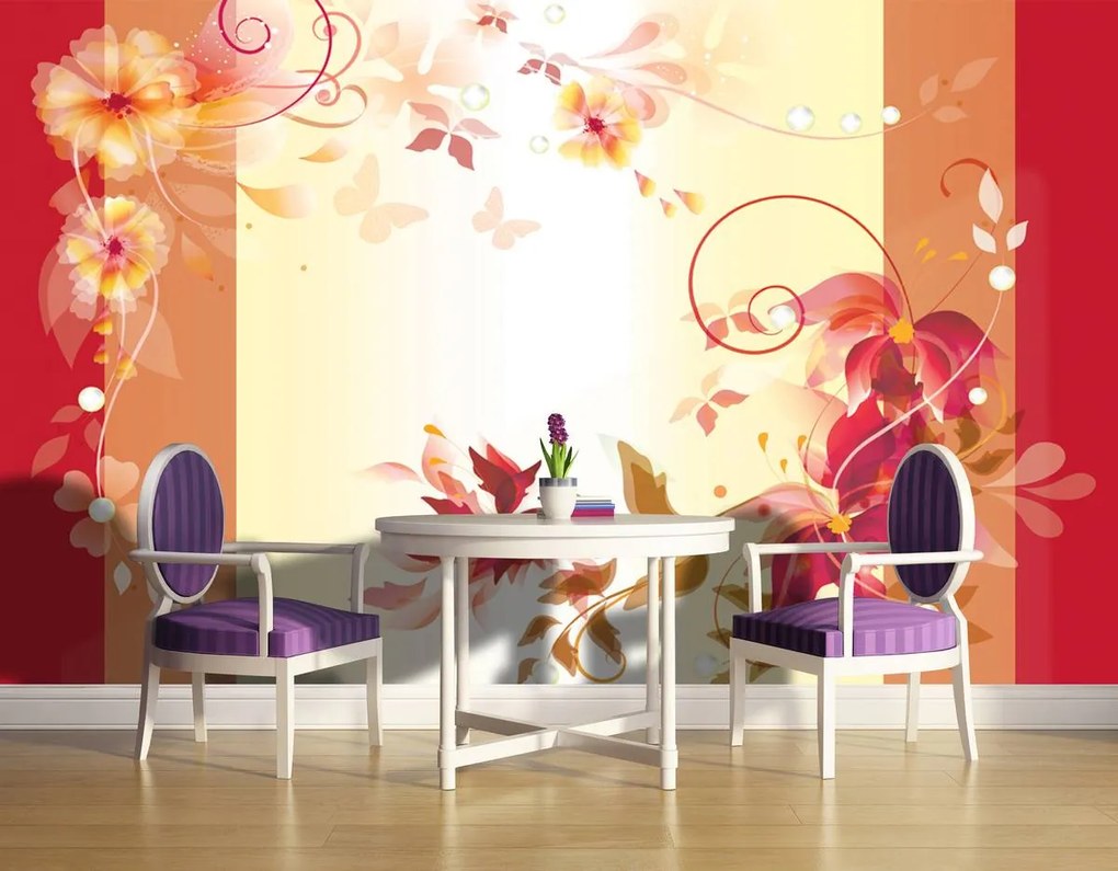 Fototapet - Flori (152,5x104 cm)