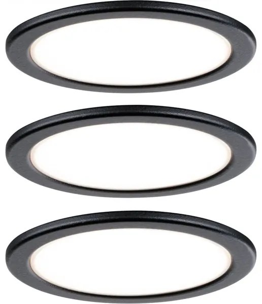 SET 3x corp de iluminat pentru mobilier LED/3,5W PUKK 230V Paulmann 99990