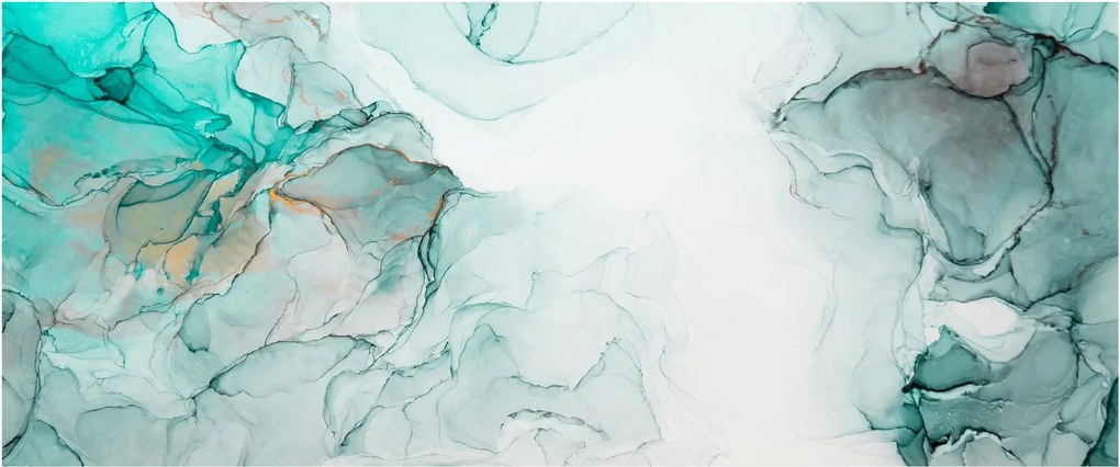 Tablou - Abstract din cerneală 2 (120x50 cm)